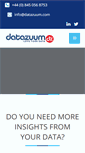 Mobile Screenshot of datazuum.com